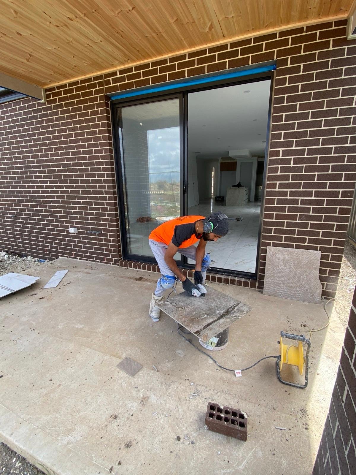 Balcony tiling